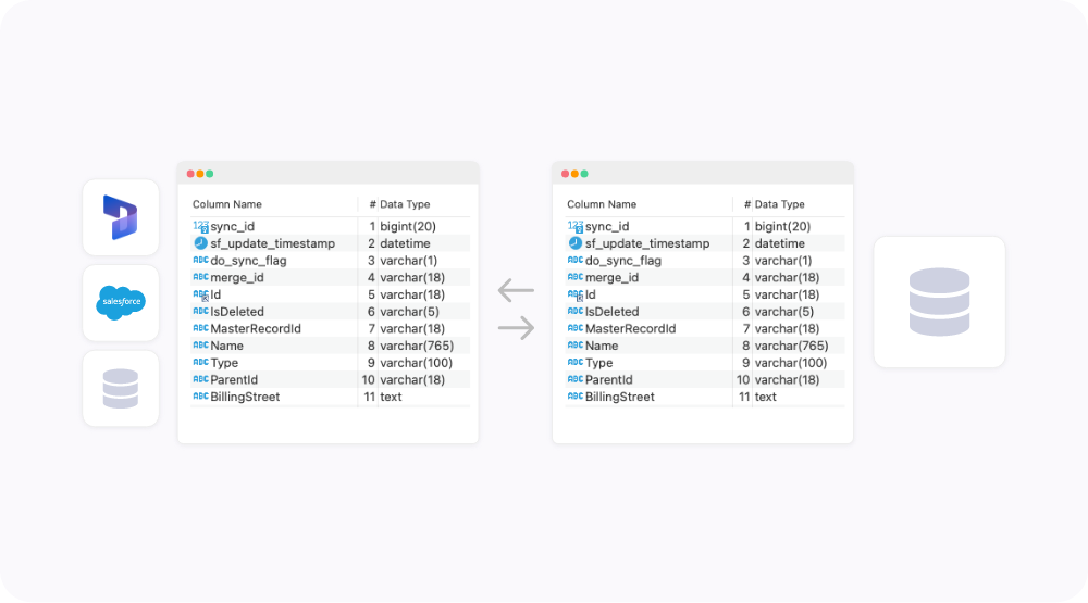 Automated schema migration