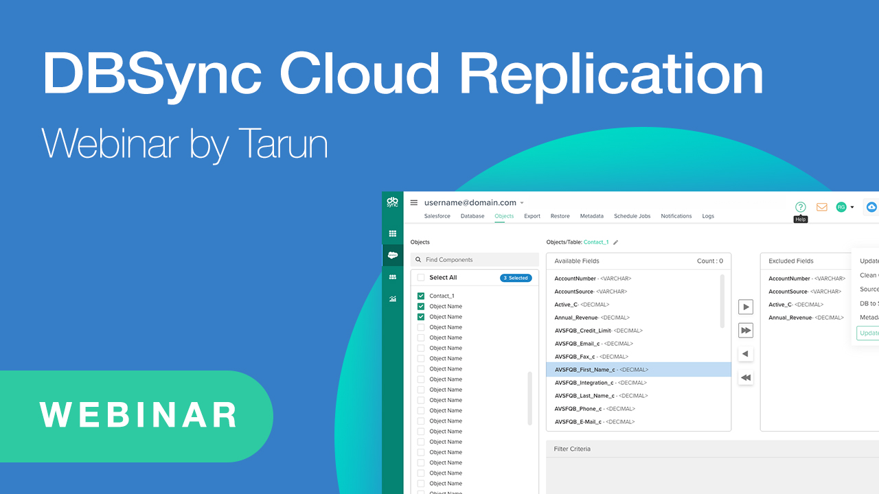 Replicate Salesforce and Microsoft Dynamics CRM data to your databases