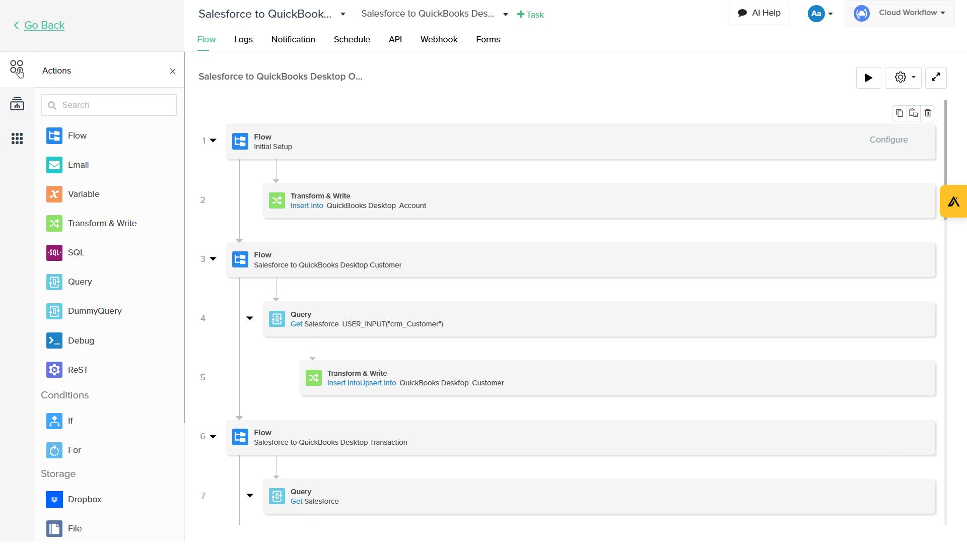 Visual Workflow