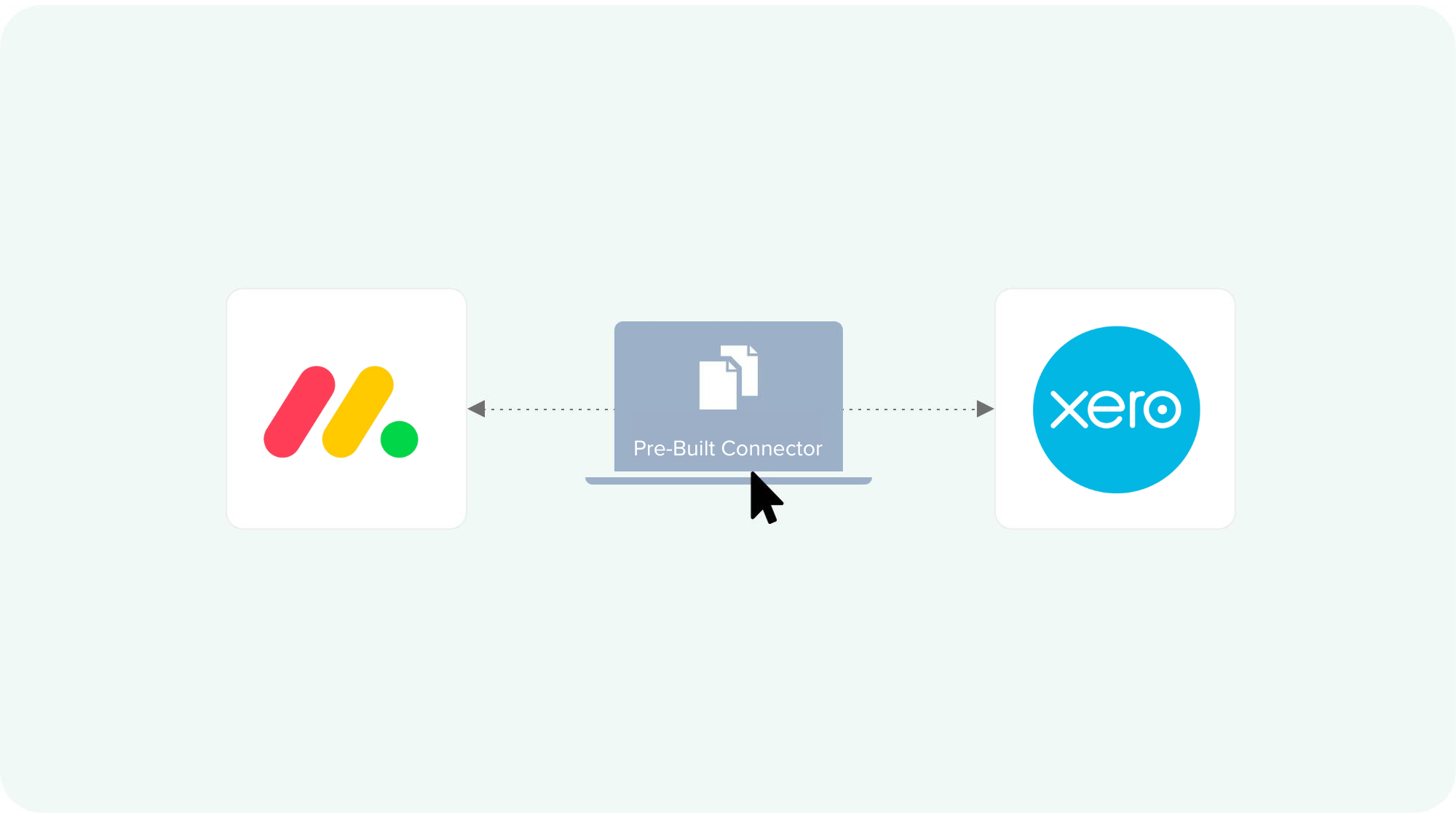 monday.com to xero