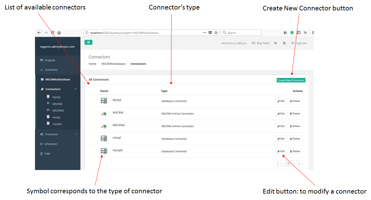 Create a connector