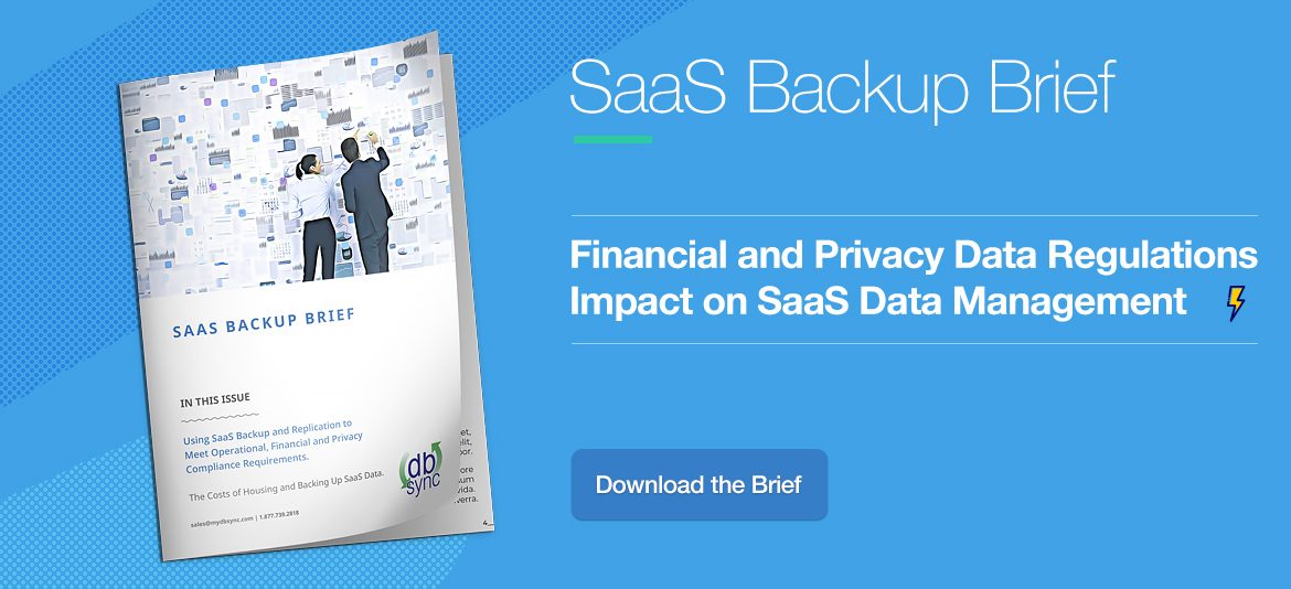 Saas Backup Brief