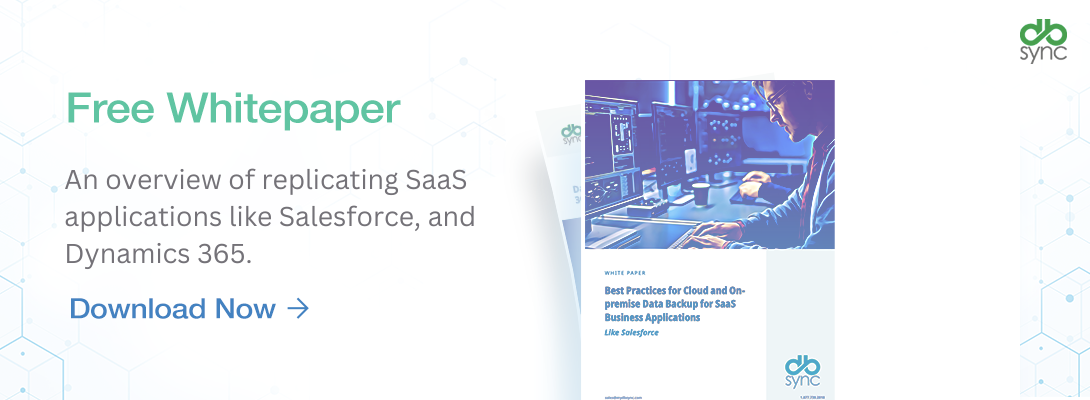 Start Replicating Your Data Today

An overview of replicating SaaS applications like Salesforce and Dynamics 365.